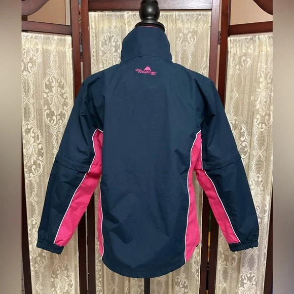 THE WEATHER CO. CONVERTIBLE RAIN JACKET - SZ XS - Picture 4 of 11